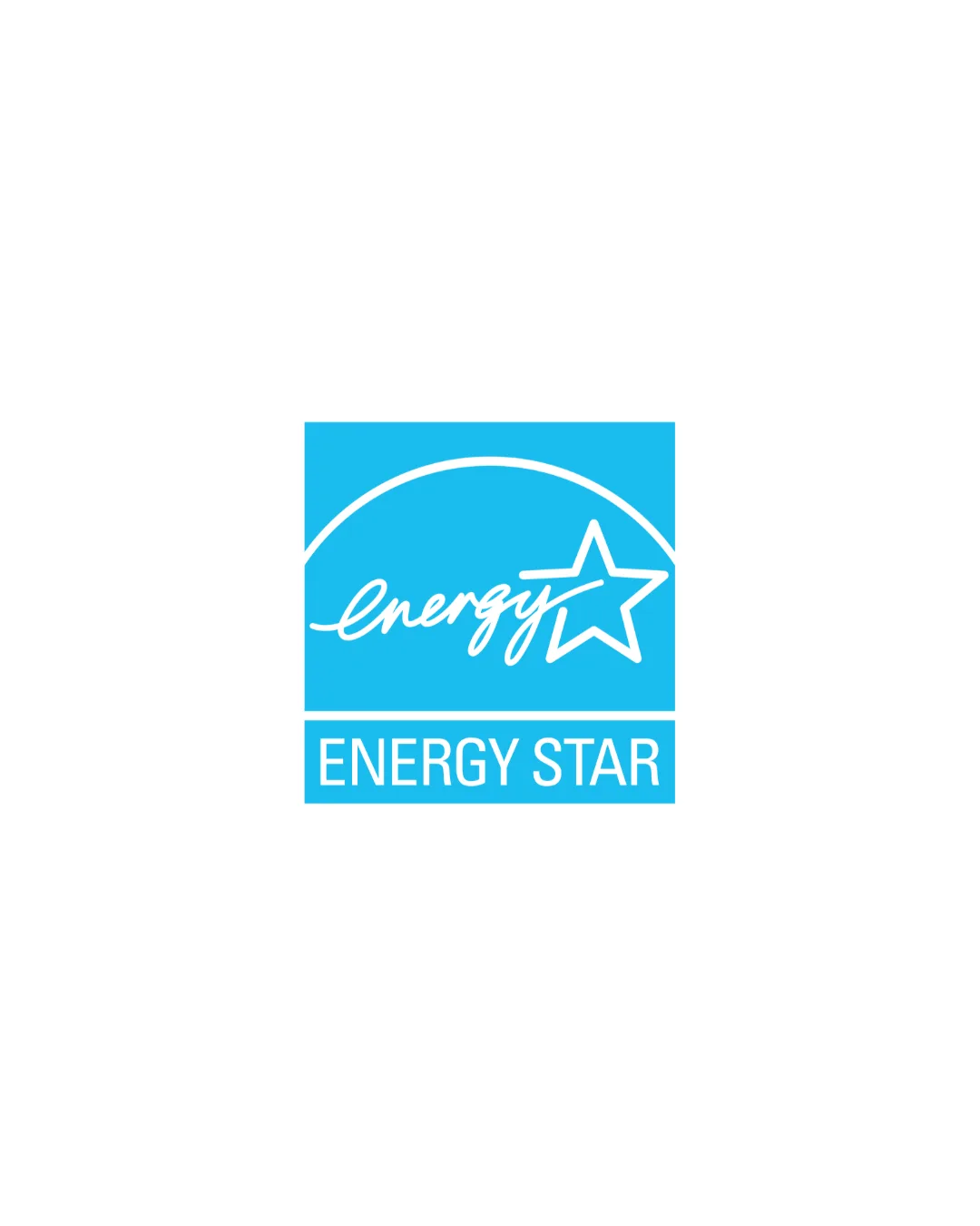 Energy Star logo in blue design.