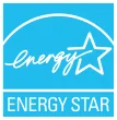 Energy Star logo on a blue background with a star.