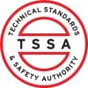 Logo of Technical Standards & Safety Authority (TSSA).