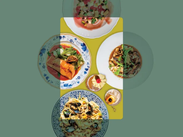 A selection of gourmet dishes from Jump Restaurant.