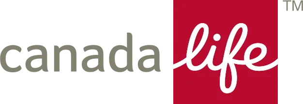 Canada Life logo on a red background