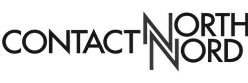 Logo featuring the text 'Contact North' in stylized typography.