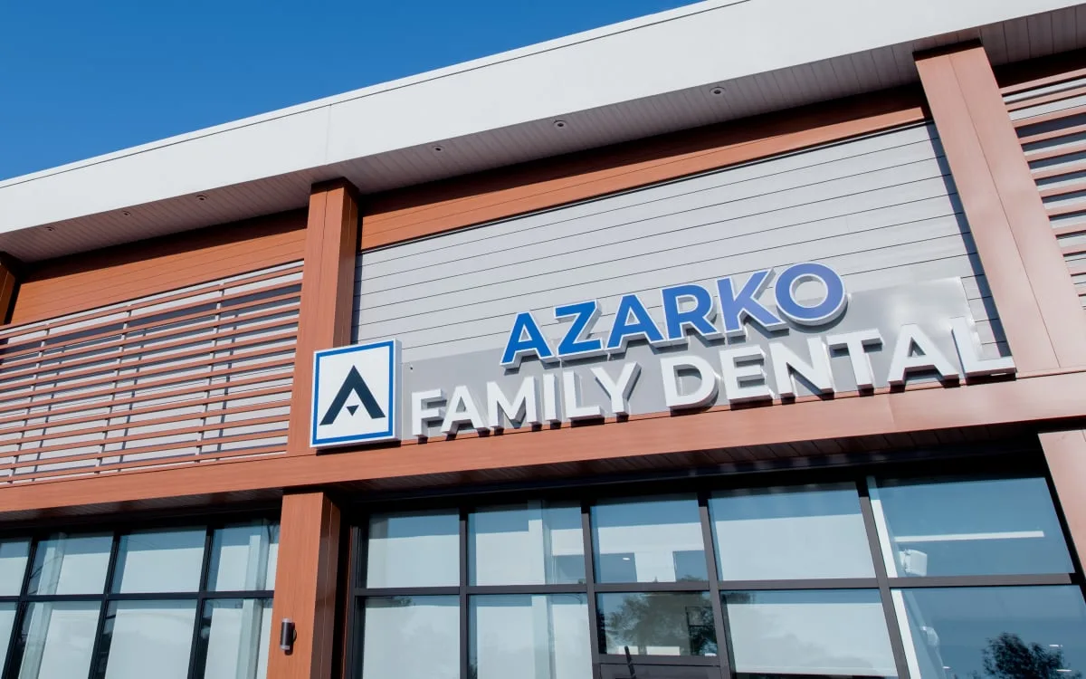 Exterior of Azarko Family Dental building