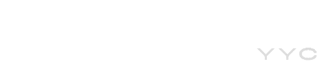 Lagree YYC logo in white on a black background.
