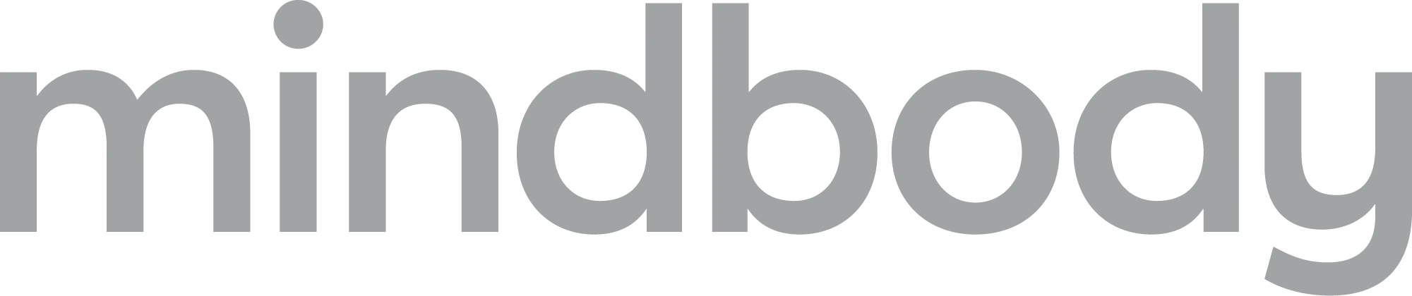 Logo with the word 'mindbody' in gray lettering.