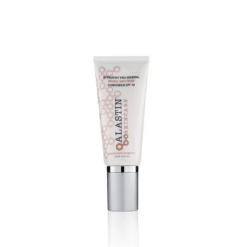 Alastin Hydratint Pro-Mineral Sunscreen in a tube.