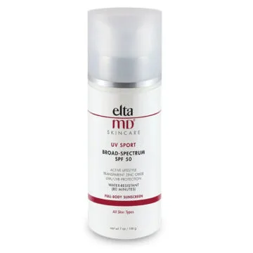 EltaMD UV Sport Broad-Spectrum SPF 50 sunscreen bottle